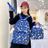 2024 nouveau YCH école sac à dos sac fille porte-crayon pour filles cartables ensemble étanche dessin animé sacs d'école déjeuner sac à dos 3 en 1