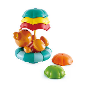 Paraguas Apiladores Infantiles Niños Preescolar Piscina <span class=keywords><strong>Flotador</strong></span> Ducha Agua Lindo Natación Tortuga Bebé Juguetes de baño <span class=keywords><strong>para</strong></span> niños pequeños 1-3 Bañera - Product Image 4