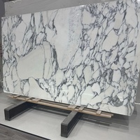 Luxuriöses Innendesign Maßgefertigte Polierte Wasserfeste Naturstein Arabescato Corchia Moderne Badezimmer Wand- und Bodendekoration
