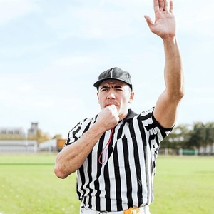 Chemise d'arbitre officielle pour homme, rayée noir et blanc, col zippé, manches courtes, uniforme d'arbitre, jersey tricoté respirant 100% - Product Image 2