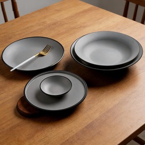 Modern Design Commercial Melamine Tableware <b>Set</b> Dish Soup Stir-Fried Plate for <b>Restaurant</b> Hotel Party Use - Product Image 3