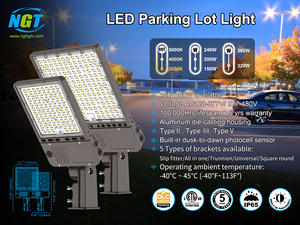 Lámpara LED para Exteriores, para Estacionamientos, Jardines y Carreteras, 150-360W, Tipo Caja, Disponible en EE. UU. y Canadá - Product Image 2