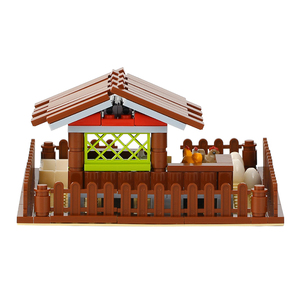 MOC3004 <span class=keywords><strong>Casa</strong></span> <span class=keywords><strong>de</strong></span> Campo, Caseta <span class=keywords><strong>para</strong></span> Perros, Juguete <span class=keywords><strong>de</strong></span> Bloques <span class=keywords><strong>de</strong></span> Construcción <span class=keywords><strong>de</strong></span> la Serie Ciudad <span class=keywords><strong>para</strong></span> Niños y Niñas, Venta al por Mayor - Product Image 6