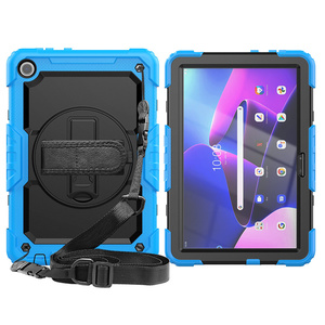 Custodia per Tablet con armatura robusta custodia in Silicone per bambini Tablet con supporto con portapenne per <span class=keywords><strong>Lenovo</strong></span> <span class=keywords><strong>M10</strong></span> <span class=keywords><strong>HD</strong></span> 3rd Gen 10.1 pollici 2022 TB-328F - Product Image 1