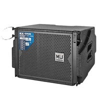 Nuevo Producto EX-ONE Altavoz Coaxial Individual de 10'' Resistente al Agua, Sistema de Sonido Profesional Activo/Pasivo