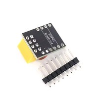 Placa Adaptadora ESP-01/01S 3.3V, Módulo WiFi Inalámbrico ESP8266, Módulo Adaptador UART de 4 Pines para Protoboard Serial ESP01S