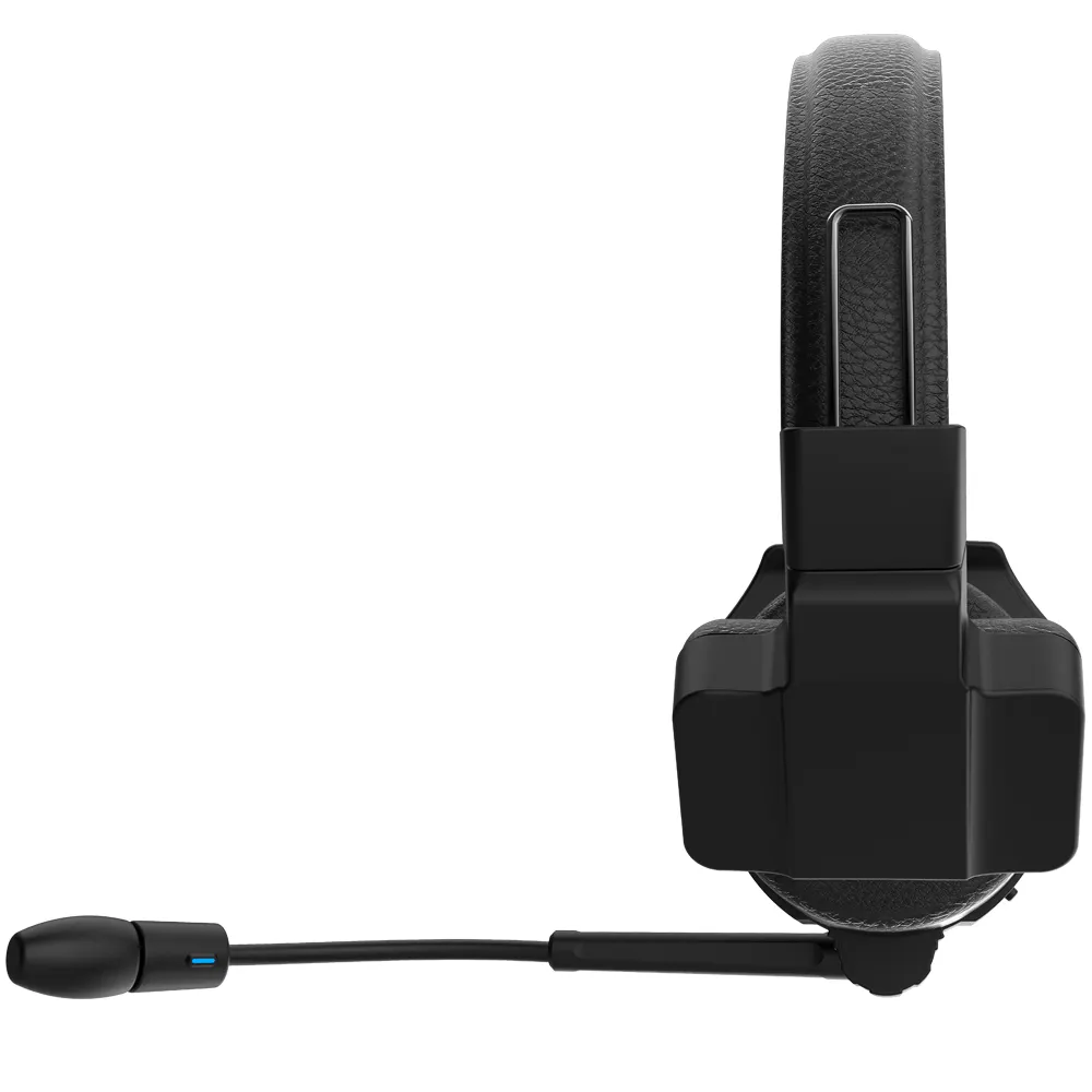 Headset Bluetooth nirkabel dengan mikrofon peredam bising, Headset Bluetooth nirkabel dengan mikrofon peredam bising untuk ponsel, komputer, rapat, berkendara