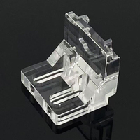 Servicios de Mecanizado CNC de Precisión para Prototipos Rápidos de 3/4/5 Ejes, Piezas de PMMA Personalizadas, Fresado y Torneado de Acrílico de Alta Transparencia