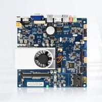Motherboard Desktop ITX HISWISER Terintegrasi Intel J1900 BGA CPU Single Channel DDR3 USB SATA HD Mini PCIe WiFi Slots