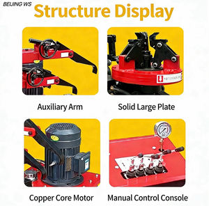 Démonte-pneus semi-automatique robuste BEIJING WS W014 avec moteur 1,1 kW pour camions, certifié CE, facile à utiliser, garantie 1 an - Product Image 2
