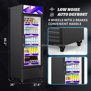 Congelador Vertical Comercial de Una Sola Temperatura con Ventilación Forzada, 380L de Capacidad y Control Digital - ¡Gran Oferta! - Product Image 2