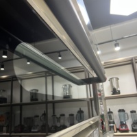 Four à sole commercial à gaz, 3 niveaux, 9 plateaux, en acier inoxydable, pour la cuisson du pain et des pizzas en boulangerie, restaurant et hôtel