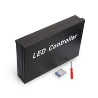 Contrôleur d'éclairage RVB programmable en ligne DMX512 LED pour l'éclairage d'affichage extérieur