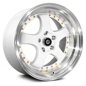 Nouvelles jantes en alliage d'aluminium forgé Sport-Performance 20 pouces 5x112 ET 30/40 CB 66,56 mm HRW PROJECT Design concave Finition argentée - Product Image 1