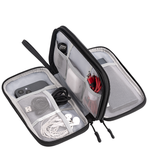 ניילון נייד נסיעות אחסון גאדג 'ט כבל מטען טכני מותאם אישית תיק טכני מארגן מותאם אישית תיק אחסון - Product Image 2