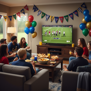 Camiseta para fiesta de aficionados al fútbol, diseño con la frase 'Prefiero estar jugando al fútbol', ropa negra para hombre - Product Image 3