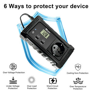 Convertisseur de <span class=keywords><strong>courant</strong></span> pour voiture 200W, onde sinusoïdale pure, 12V vers <span class=keywords><strong>220V</strong></span>, DC vers AC, vente en gros d'usine, personnalisé - Product Image 2