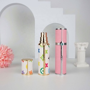 10ml Bottom Filling Leather Refillable Perfume <b>Bottles</b> <b>Mini</b> Perfume Atomizer <b>Bottle</b> Empty <b>Mini</b> Atomiser - Product Image 3
