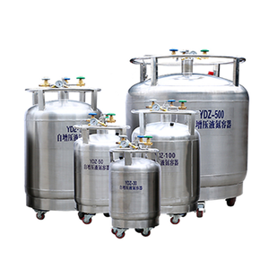 YDZ-50 de réservoir de conteneur LN2 en vrac à taux d'évaporation réduit Récipient d'azote liquide en vrac cryogénique auto-pressurisé de 50L - Product Image 2
