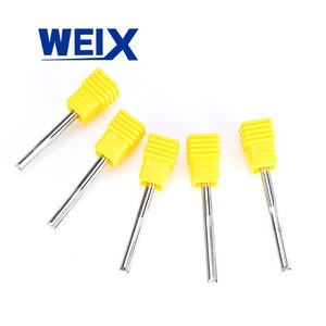 Fraise CNC 3.175mm deux cannelures fente droite fraise en bout <span class=keywords><strong>2F</strong></span> outils de fraise bois routeur peu - Product Image 5