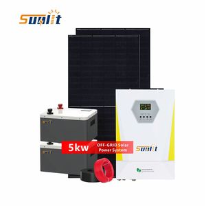 Sistema de energía <span class=keywords><strong>solar</strong></span> fotovoltaica 5kw 6kw 8kw 10kw fuera de la red Sistema de energía <span class=keywords><strong>solar</strong></span> para el hogar con batería Precio de una <span class=keywords><strong>placa</strong></span> <span class=keywords><strong>Casa</strong></span> entera - Product Image 3