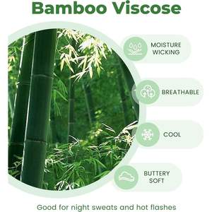Conjunto de Pijama Personalizado para Mujer de Viscosa de Bambú, Camiseta sin Mangas con Espalda Cruzada y Pantalones Cortos Divididos, Ropa de Dormir Transpirable y Refrescante - Product Image 6