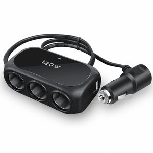 Adaptador de Carga para Auto 3 en 1, Encendedor de Cigarrillos, Enchufe de Voltaje, Cable de Alimentación, Encendedor de Cigarrillos - Product Image 6