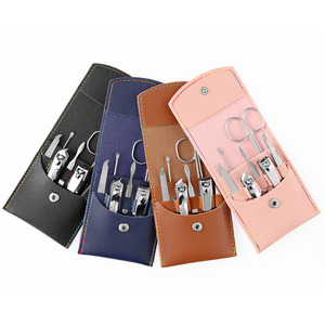 Ensemble de manucure en gros, 7 pièces, coupe-ongles en acier au carbone, outil de soin des ongles personnel, kits de pédicure pour femmes et hommes - Product Image 1
