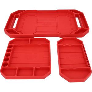 KS TOOLS-500,8077 Juego de almacenamiento de herramientas de silicona (3 uds.) -EAN 4042146912348 CUERPO Y CHAPAS METÁLICAS - Product Image 4