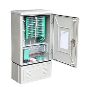 FTTH Outdoor Waterproof Fiber Optic Cable Handover Box Telecommunications Equipment 144 Fiber Optic Distribution Cabinet Box