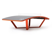 Table de Teqball GuanxuanTeqball C-TOP, table de football de table d'extérieur en HPL, plateforme 3000x1500x760MM