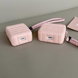 Funda Lumei PU para Air Pod Pro 2, funda protectora <span class=keywords><strong>2022</strong></span> de silicona suave a prueba de golpes para <span class=keywords><strong>Airpods</strong></span> Pro 2 con cuerda - Product Image 6