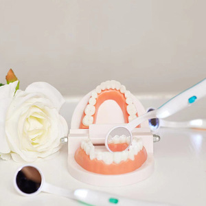 LED Mouth <b>Mirror</b> Disposable Fog-Free Reflector <b>Plastic</b> & Glass 15cm - Product Image 4