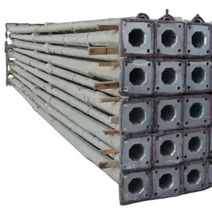Tubes et tubes en acier rectangulaires à section creuse Tuyau carré en acier au carbone sans soudure
