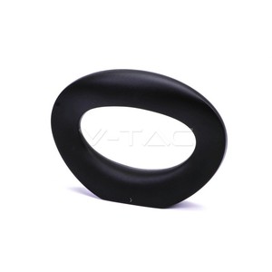V-TAC VT-811 10W lampada da parete a LED luce indiretta IP20 colore nero 4000K per uso interno esterno moderno corpo in vetro per la camera da letto di casa - Product Image 4