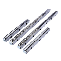 Glissières à rouleaux croisés de haute précision série VR (VR1, VR2, VR3, VR4, VR6, VR9) – Roulements linéaires pour CNC (Japon)