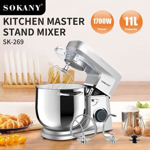 Sokany 269 Chất Lượng Cao Bột Nhào Máy Thực Phẩm Mixer Mini Đứng Mixer Xử Lý Thực Phẩm - Product Image 2