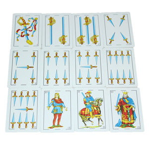 Juego de cartas de plástico español, servicio oem de alta calidad, 2019 - Product Image 2
