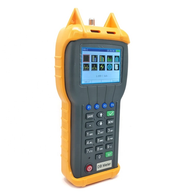 CATV digital qam signal level meter of dvb-c digital signal handle type