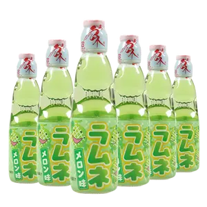 日本进口Hata碳酸饮料品种口味苏打软饮料弹珠玻璃瓶碳酸果味饮料饮料