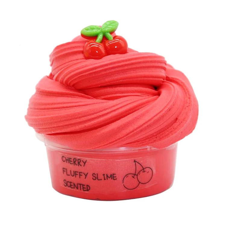 LZY763 Elástico Não-Pegajoso Lodo Brilhante DIY Lodo Perfumado Slime Putty Toy Para Meninas E Meninos lodo