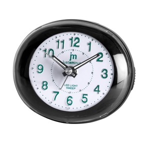 Reloj Despertador Analógico de Cuarzo JM LINE, Negro - Product Image 1