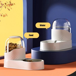 Distributeur automatique d'eau et <span class=keywords><strong>de</strong></span> nourriture pour animaux <span class=keywords><strong>de</strong></span> compagnie, écologique, en plastique, avec <span class=keywords><strong>fontaine</strong></span> à eau pour chatons et chiots, capacité <span class=keywords><strong>de</strong></span> 2 L, étanche - Product Image 3