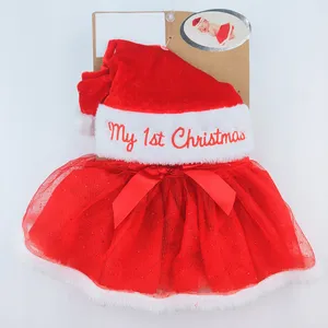 Saia de Nova Moda Infantil Bebê Menina Brilhante Puffy Tutu Saia Alta Qualidade Malha Ballet Mini Saia Para O Natal