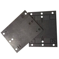 Plaques bipolaires en graphite de haute pureté personnalisées, cellules électrolytiques de batterie avancées, conductivité stable, fourniture en gros OEM.