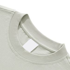 חולצות טי גדולות לגברים להדפסה אישית-כותנה כבדה 260gsm, אנטי בקטריאלי, סדר בתפזורת - Product Image 6