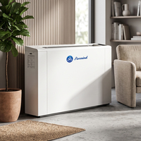 Unités de Ventiloconvecteurs Puremind pour Systèmes d'Eau 2.2 2.8 3.6 4.5 5.6 6.3 7.1KW Refroidissement Chauffage 220-240V 50Hz pour Projets de Gros en Asie