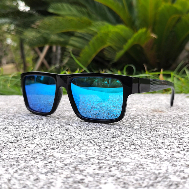 Square Polarized Sunglasses Men Women Brand Designer Retro Driving Sunglasses