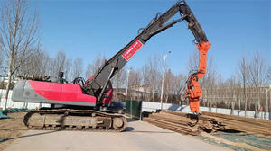 حفارة شنت مدق ركائز هيدروليكي تهتز فيبرو مطرقة ورقة مدق خوازيق كومة سائق - Product Image 5