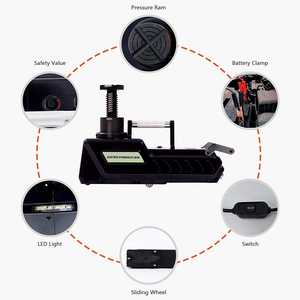 Ensemble de <span class=keywords><strong>cric</strong></span> hydraulique électrique TDL76-7450L <span class=keywords><strong>15T</strong></span> 2-en-1-Outil de levage robuste pour camions, levage rapide et haute pression - Product Image 5